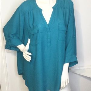 Torrid size 3 sheer blouse